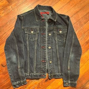 Large women jean jacket still good quality after some time being used